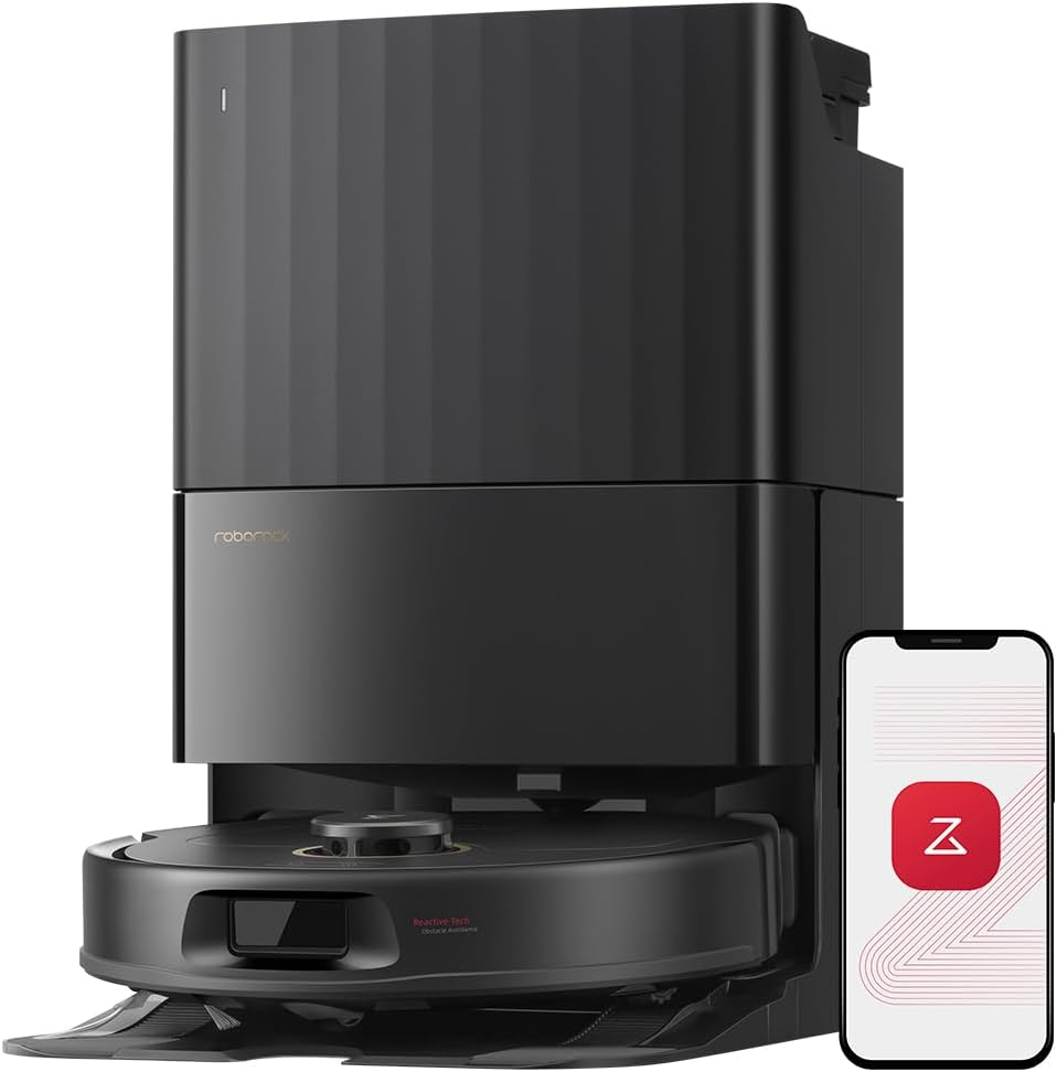 Roborock Qrevo S5V Robot Vacuum & Mop: 12,000Pa Suction & Self-Cleaning Dock