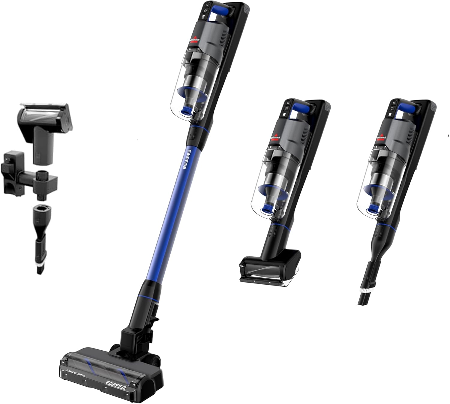 Bissell PowerClean FurFinder 200W Cordless Stick Vacuum: Self-Standing & Tangle-Free Brush Roll
