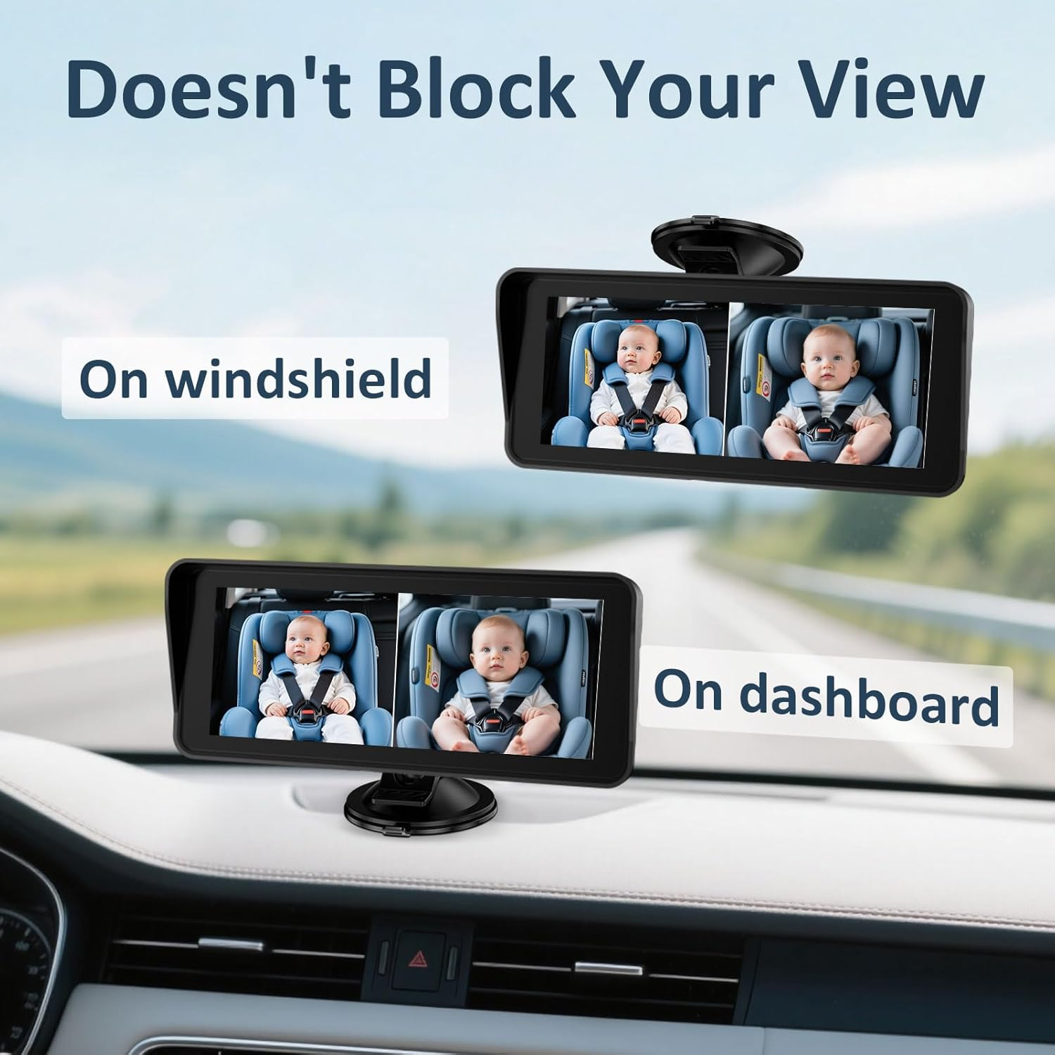 Baby Car Camera for Seat: 6.9 Inch