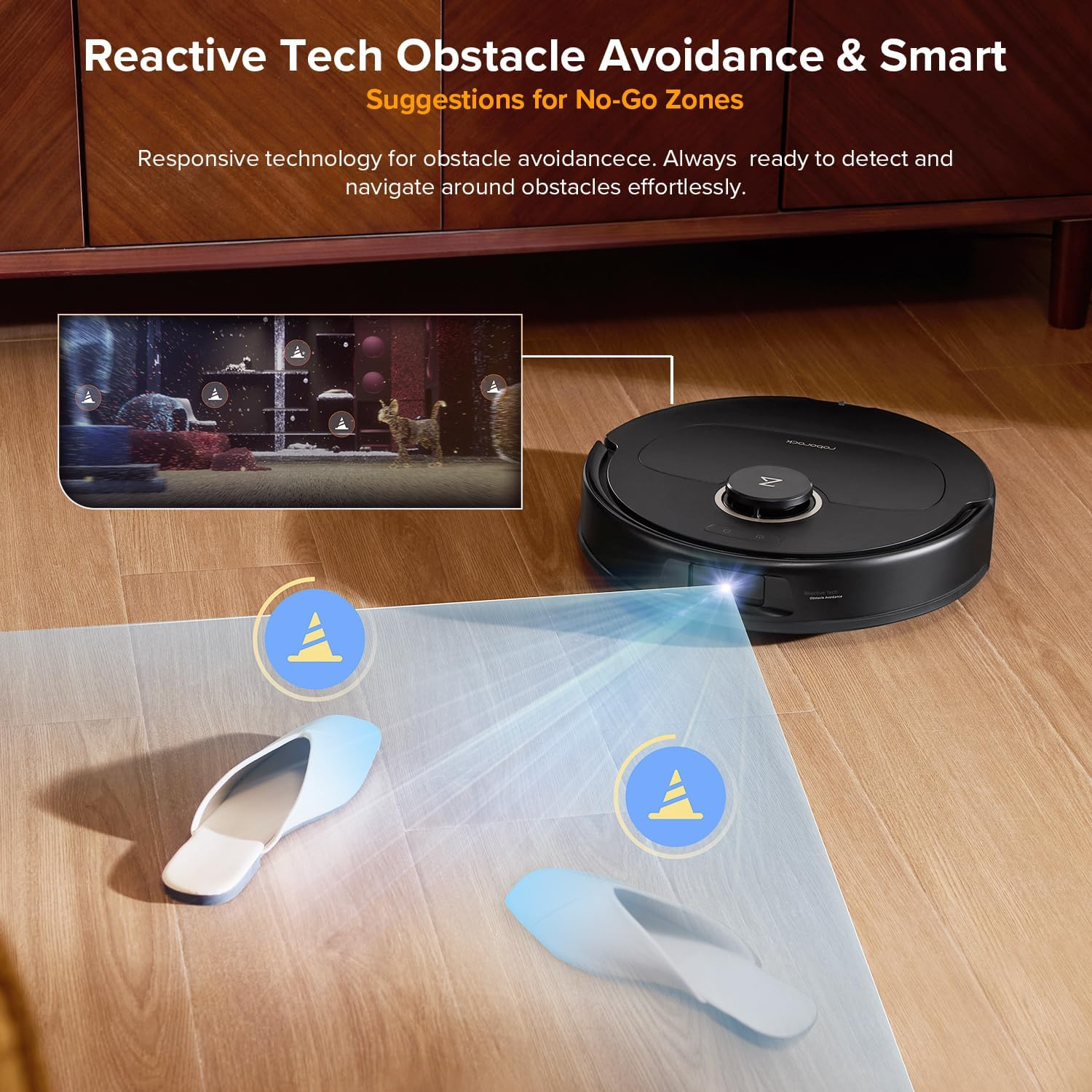 Roborock Qrevo S5V Robot Vacuum & Mop: 12,000Pa Suction & Self-Cleaning Dock