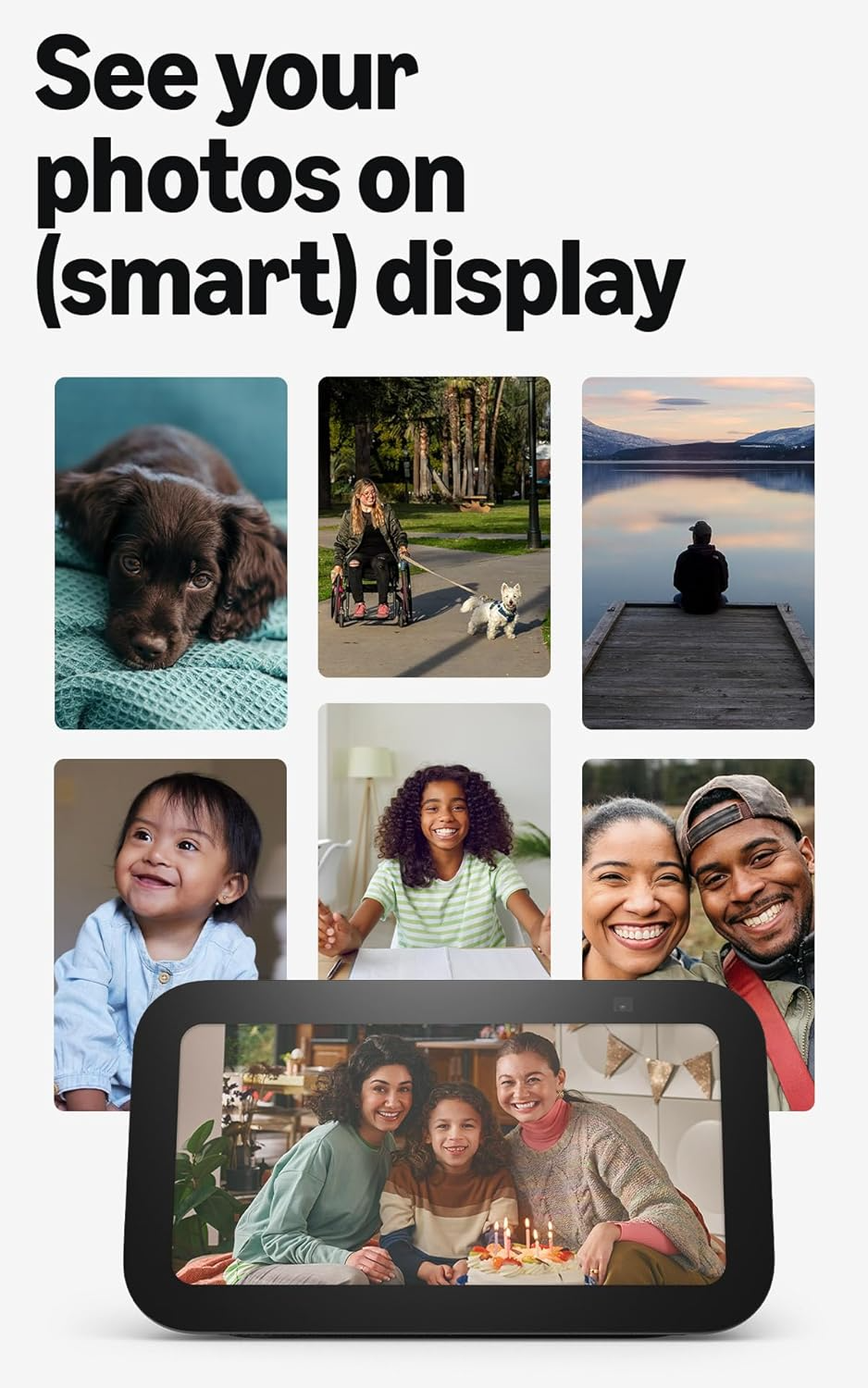 Amazon Echo Show 5 (Newest Model): 5.5" Smart Display with Alexa (Charcoal)