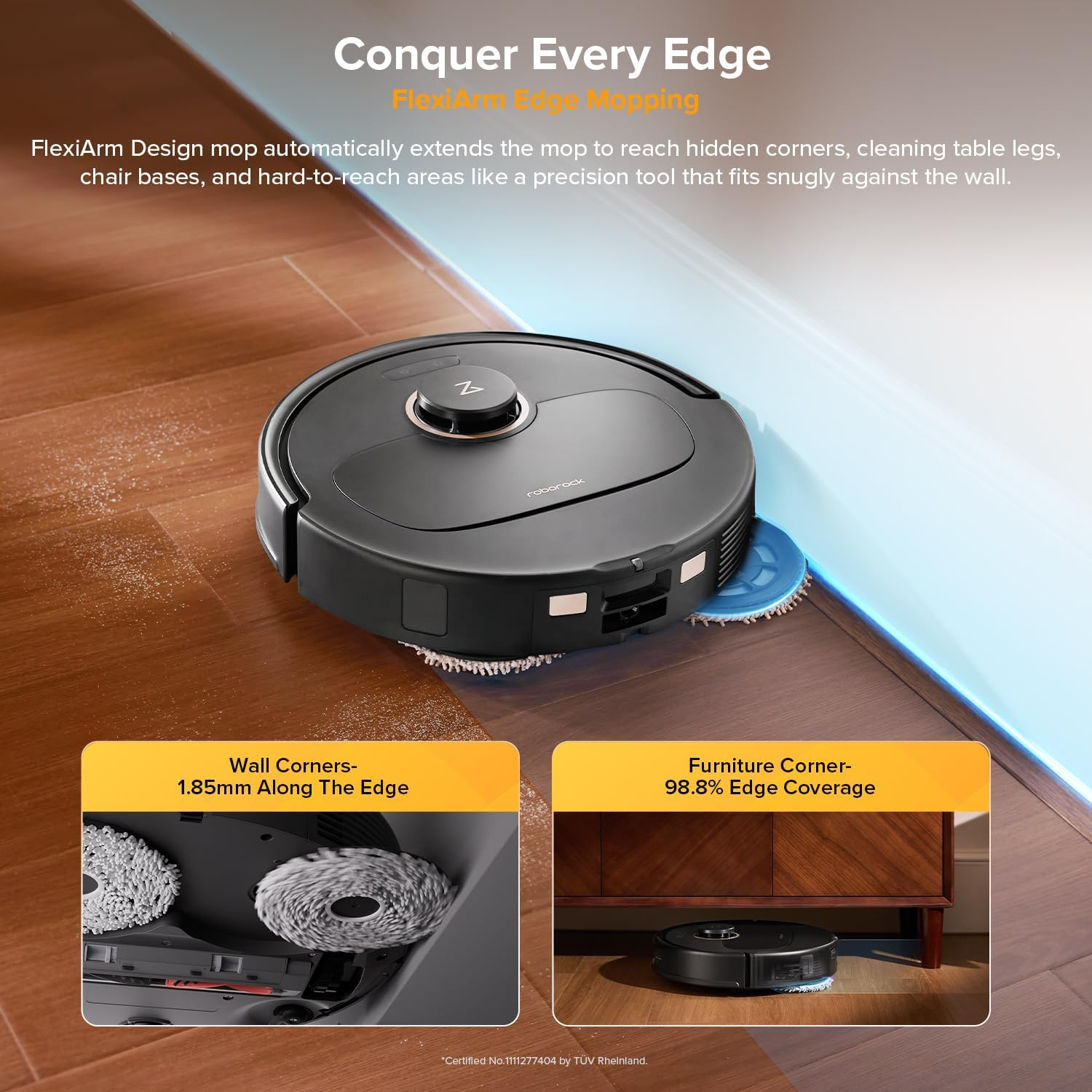 Roborock Qrevo S5V Robot Vacuum & Mop: 12,000Pa Suction & Self-Cleaning Dock