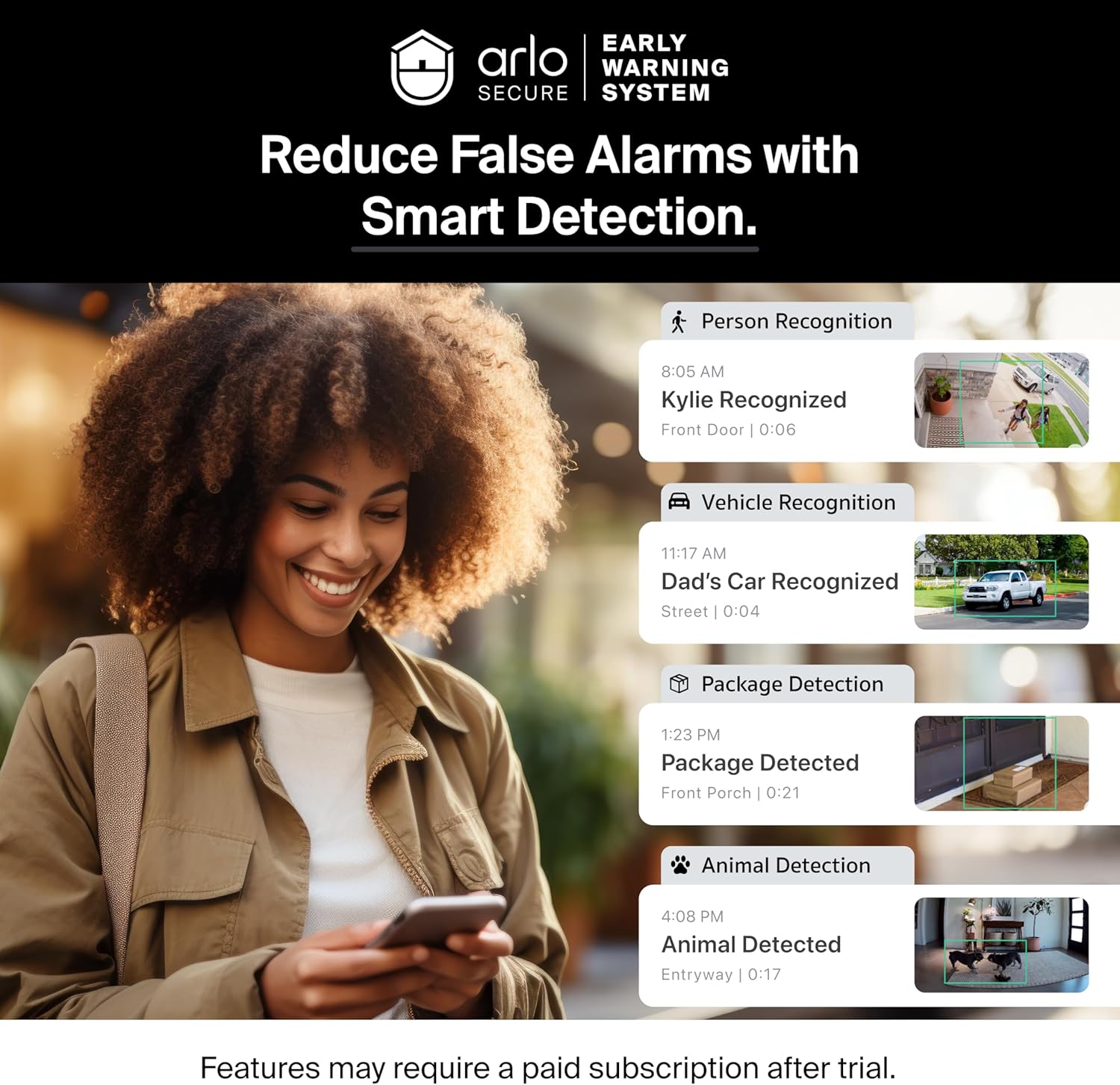 Arlo Video Doorbell 2K (2nd Gen): Latest Release Wireless/Wired Smart Doorbell with Head-to-Toe View