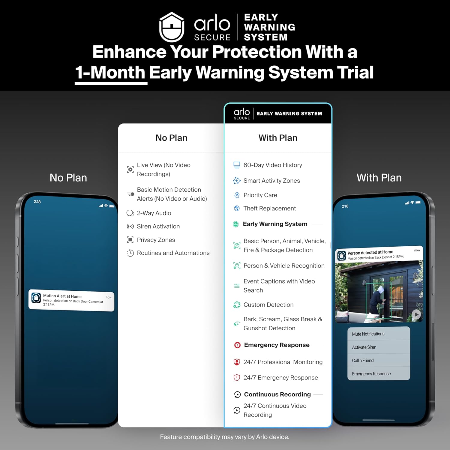 Arlo Video Doorbell 2K (2nd Gen): Latest Release Wireless/Wired Smart Doorbell with Head-to-Toe View