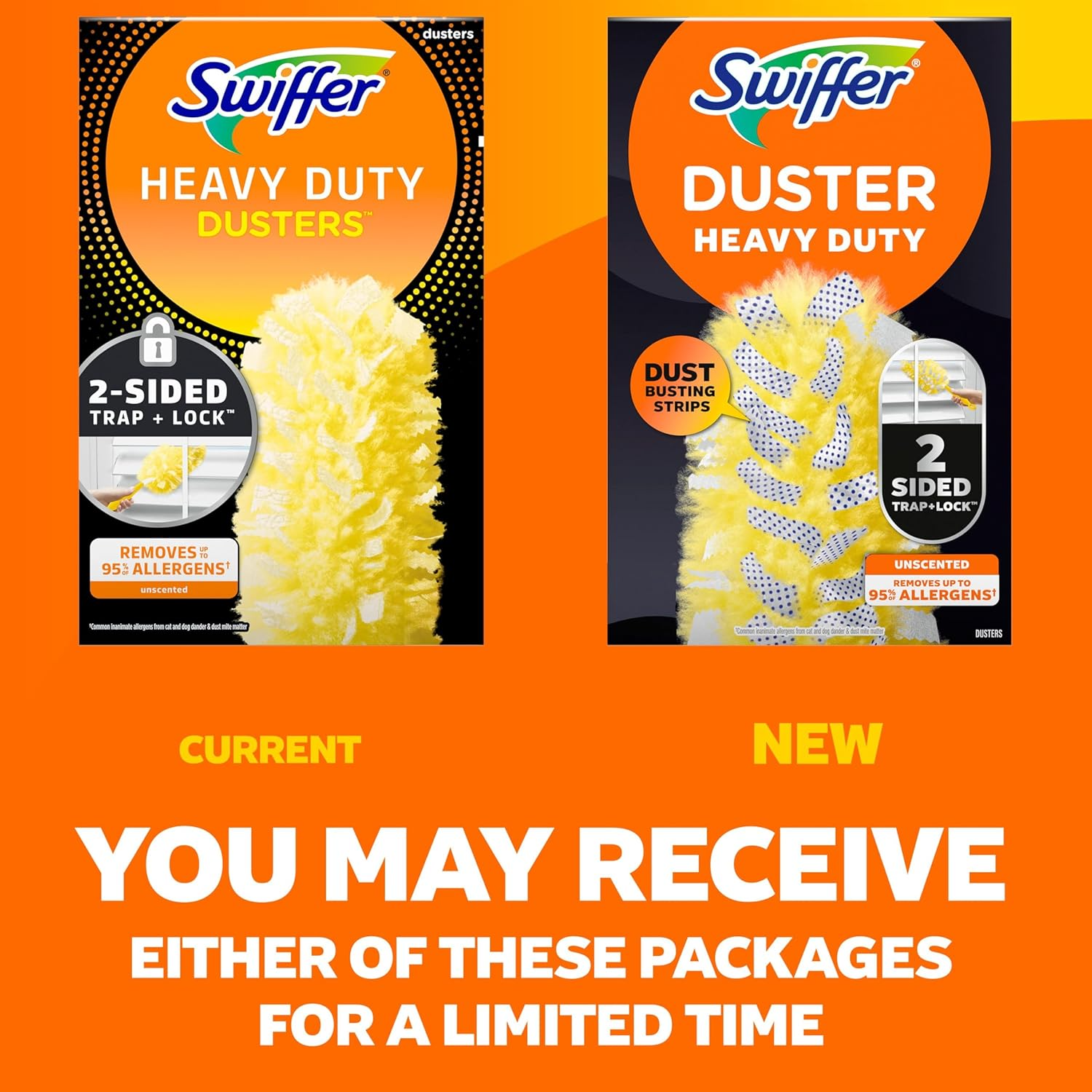 Swiffer Dusters Heavy Duty Refills: 360° Dust Trap & Lock (11 Count)