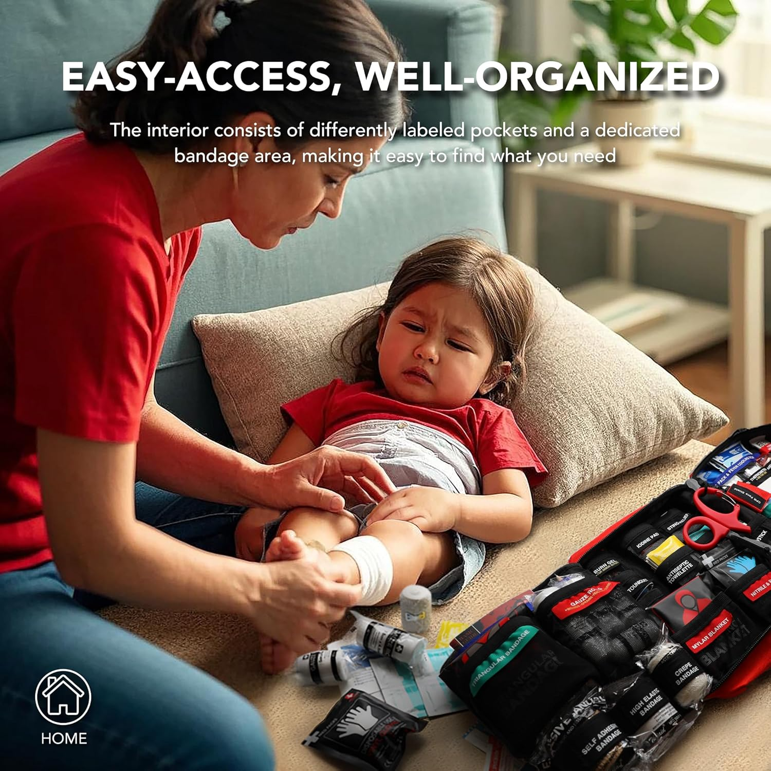 430 Piece First Aid Kit, Medical Kits
