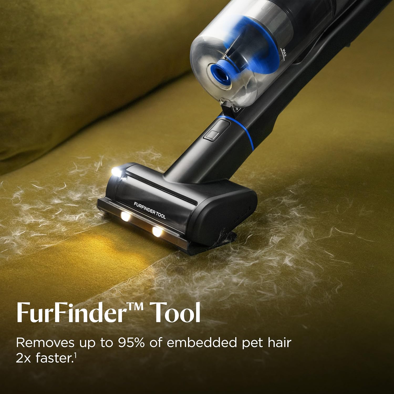 Bissell PowerClean FurFinder 200W Cordless Stick Vacuum: Self-Standing & Tangle-Free Brush Roll