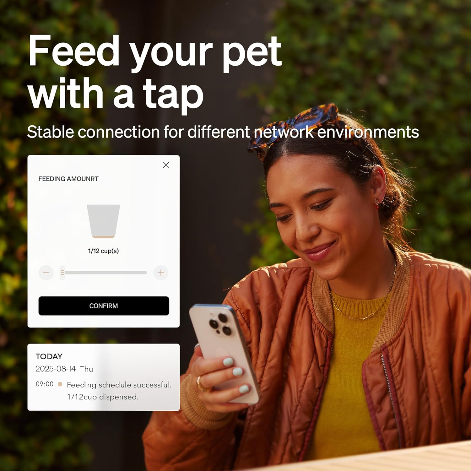 PETLIBRO 5L Granary Automatic Cat Feeder: 5G WiFi Smart Food Dispenser with Freshness System