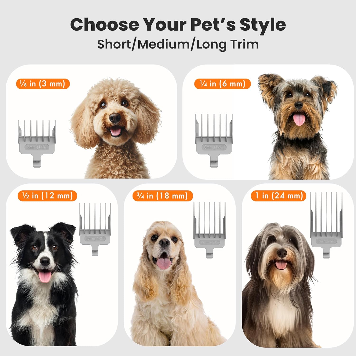 Neakasa P1 Pro Pet Grooming Vacuum Kit: 6-in-1 Professional Hair Trimming & Suction System