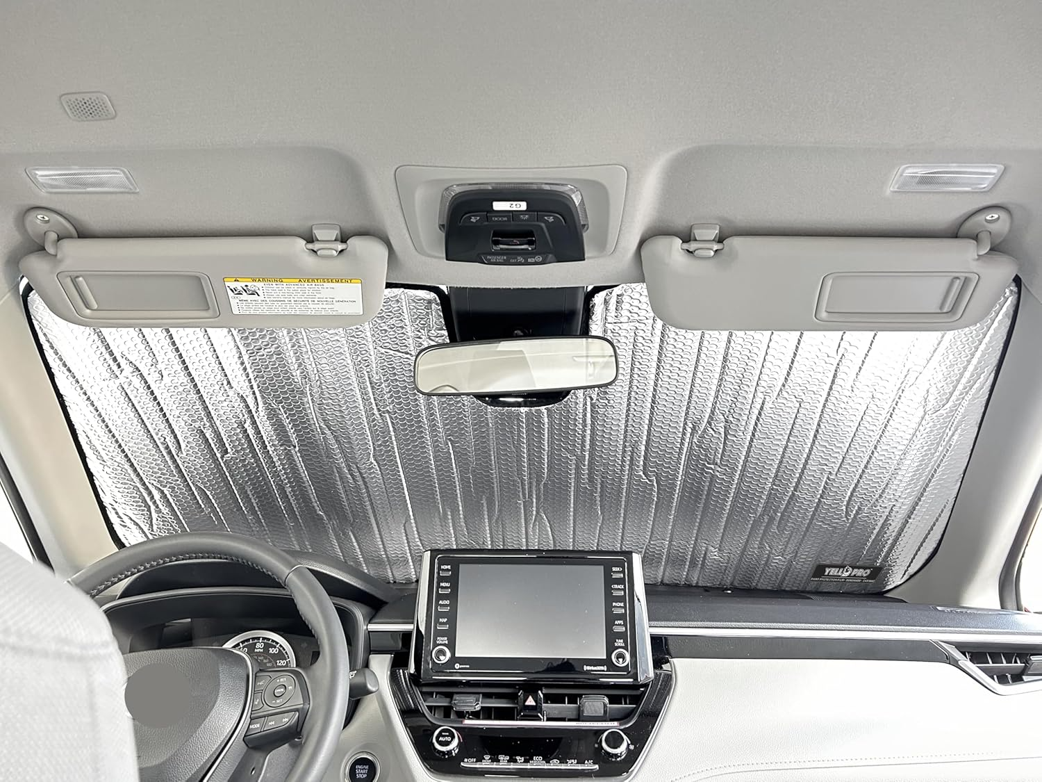 Automotive Reflective Front Windshield Sunshade