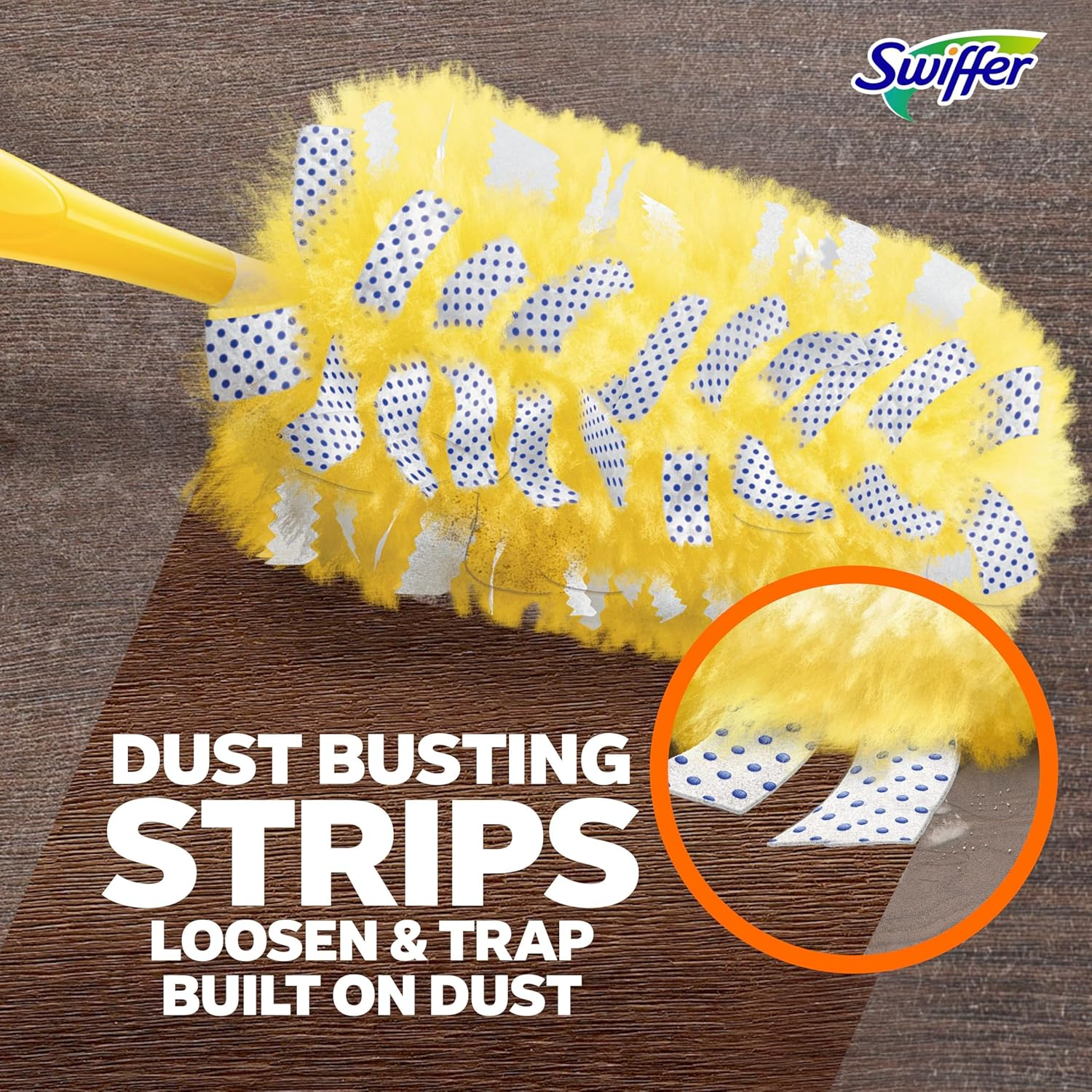Swiffer Dusters Heavy Duty Refills: 360° Dust Trap & Lock (11 Count)
