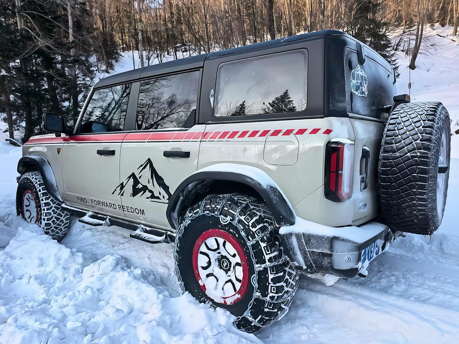 Super Grip V-Bar Ice & Snow Chains for Cars & SUVs