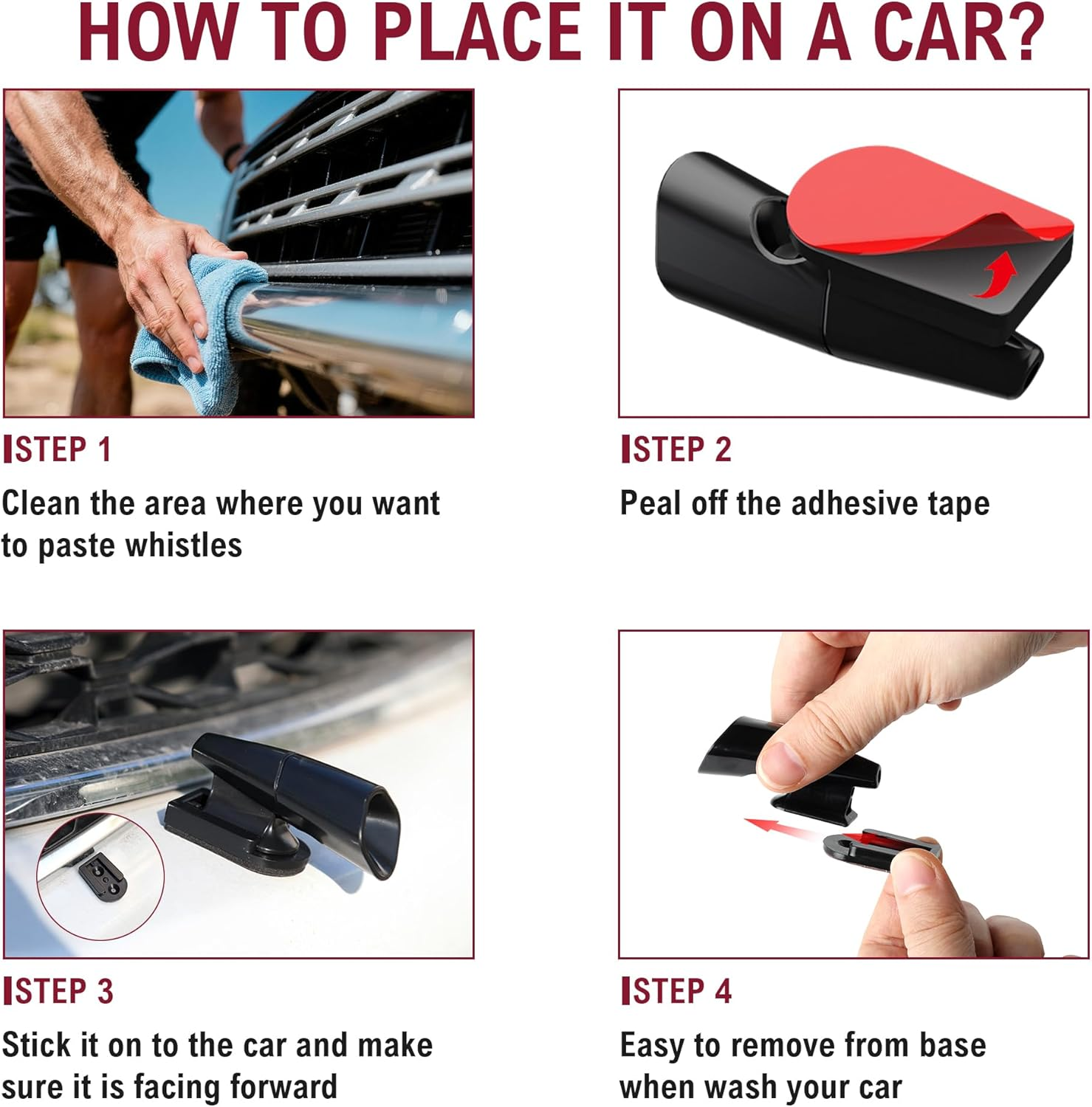 Deer Whistles, Deer Warning Devices for Car/Truck/Vehicle/Motorcycle