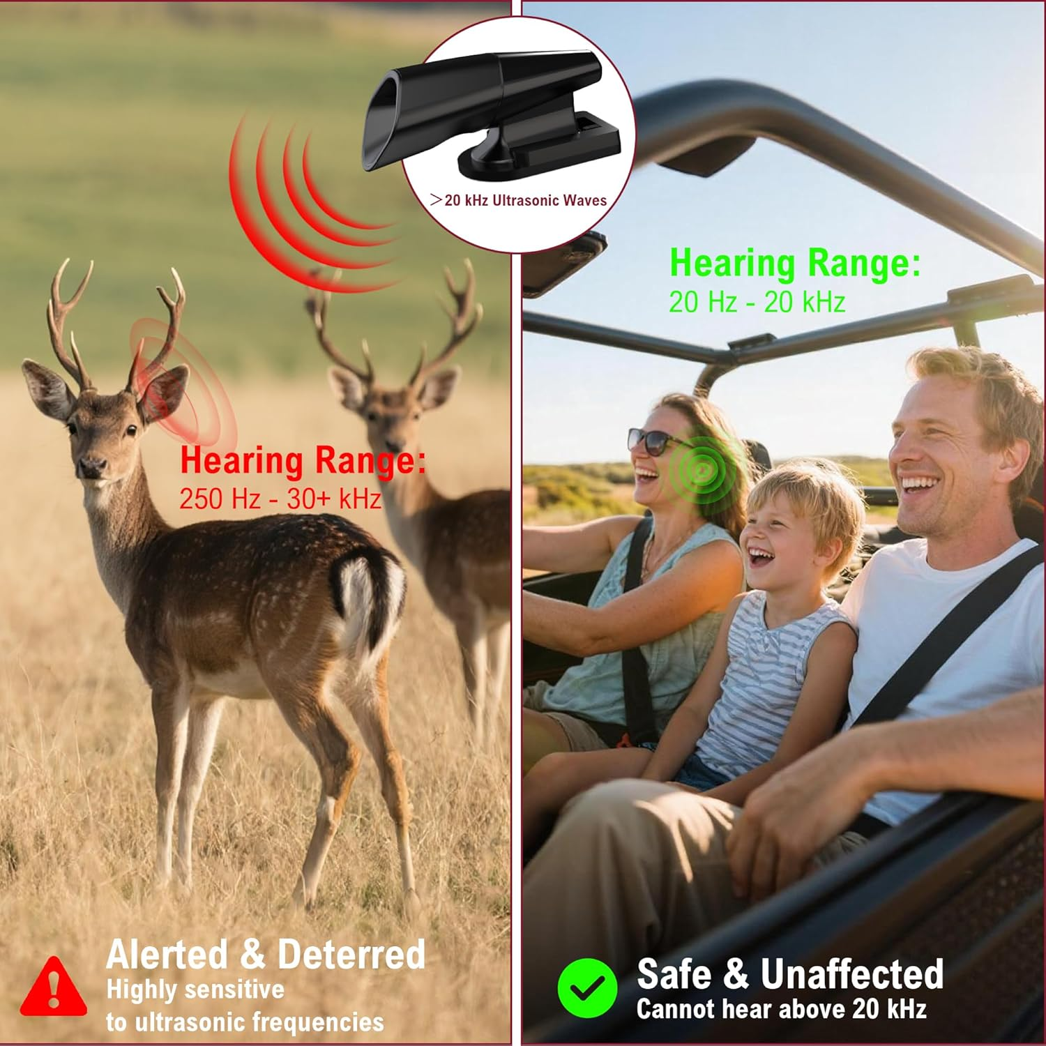 Deer Whistles, Deer Warning Devices for Car/Truck/Vehicle/Motorcycle