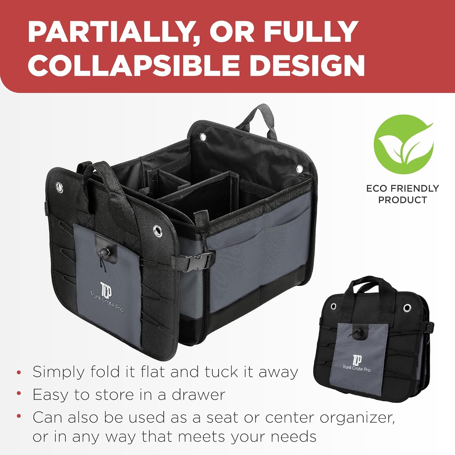 Trunk Organizer For Car, Suv, Truck