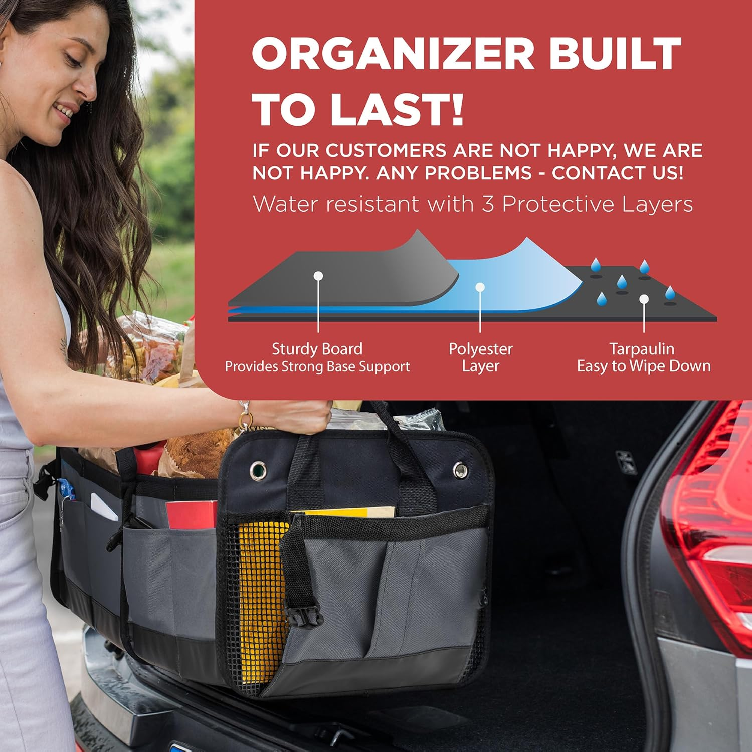 Trunk Organizer For Car, Suv, Truck