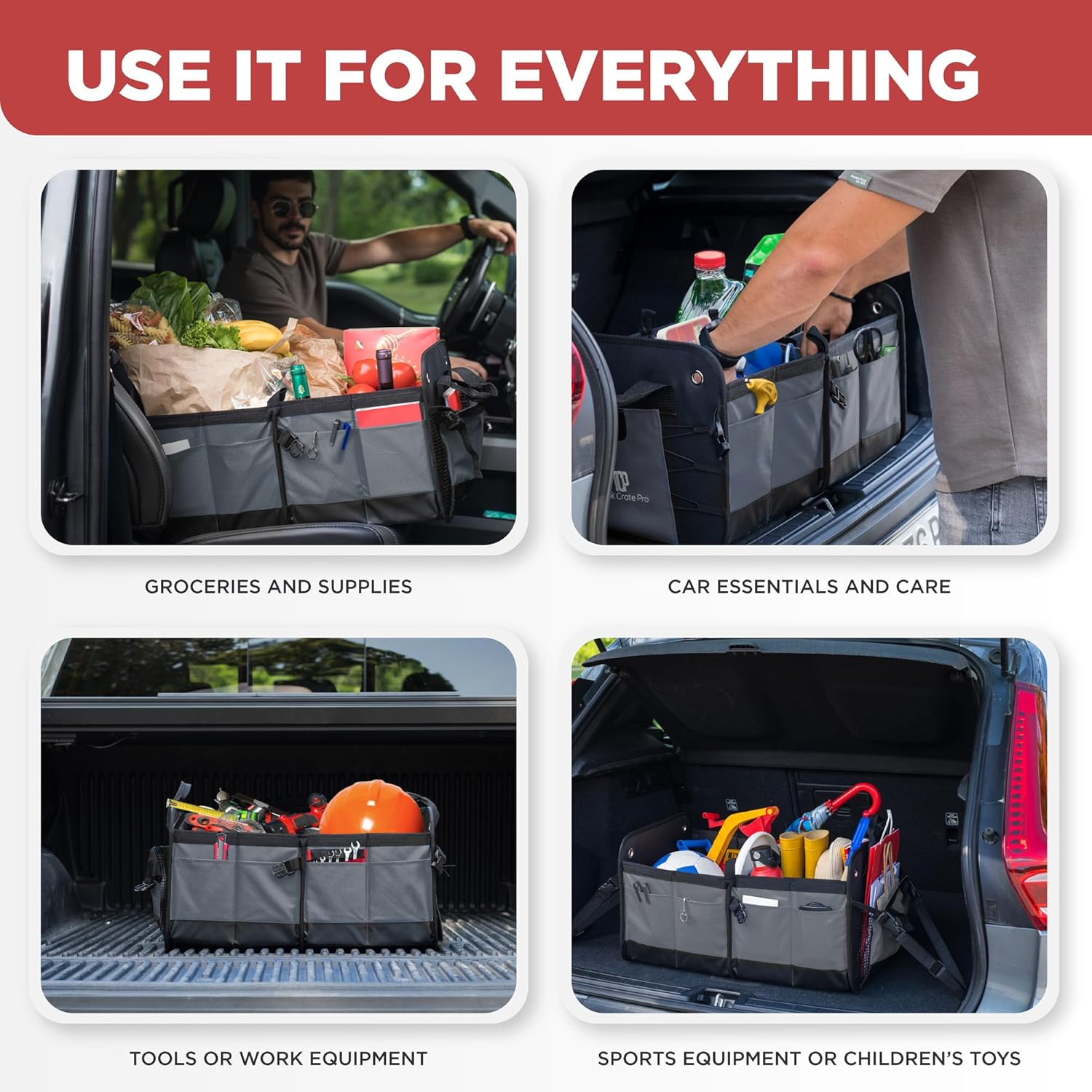 Trunk Organizer For Car, Suv, Truck